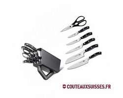 Bloc de 6 couteaux de cuisine Victorinox Swiss Modern